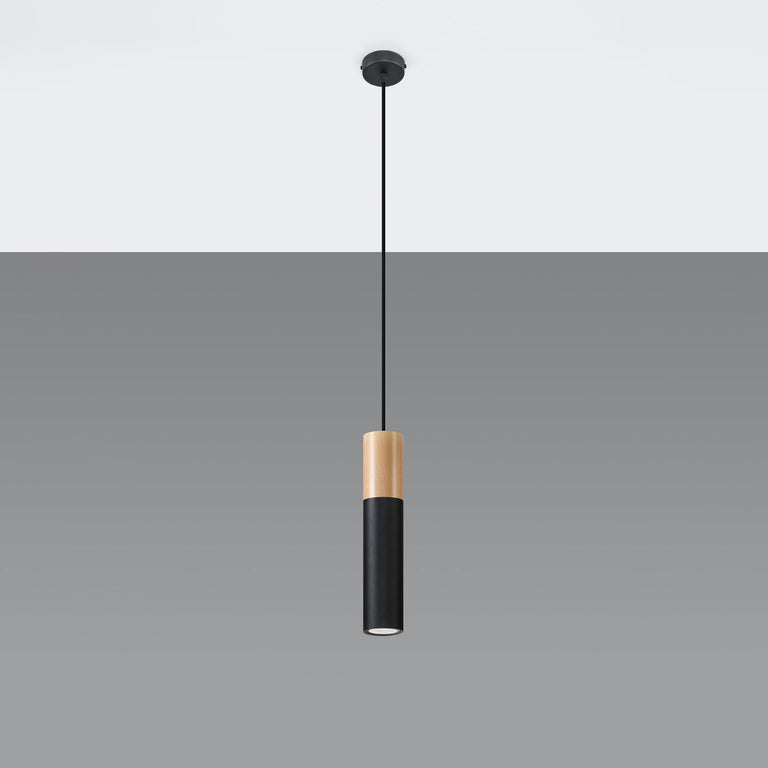 Sollux Lighting Pendant Lamp PABLO Black