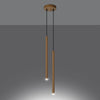 Versatile hanging lights for kitchen Sollux Lighting Pendant Lamp PASTELO 2 Gold 
