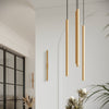 Elegant hanging lights Sollux Lighting Pendant Lamp PASTELO 2 Gold
