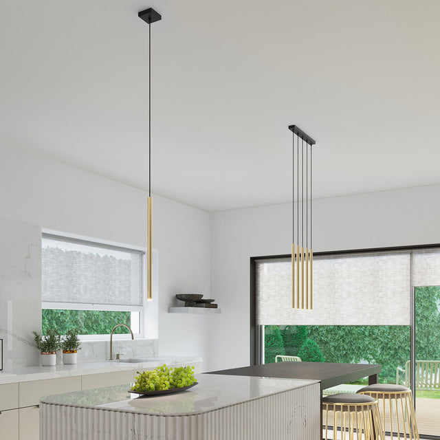 Sollux Lighting Pendant Lamp PASTELO 3L Polished Gold