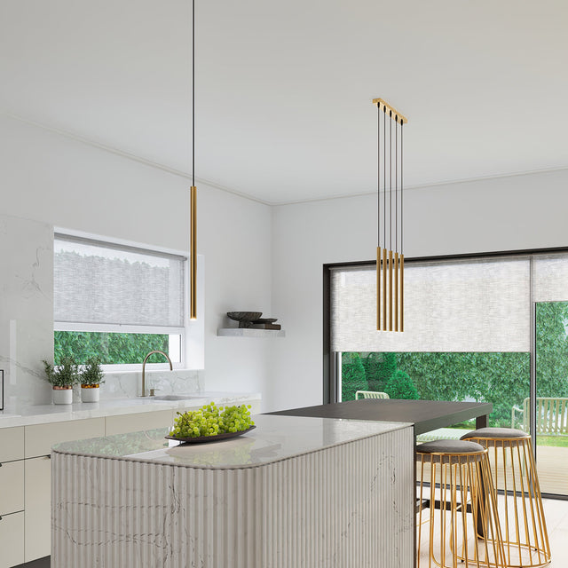 Sollux Lighting Pendant Lamp PASTELO 3P Gold