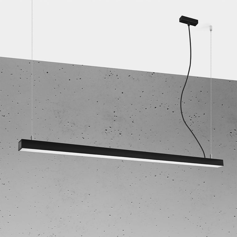 Sollux Lighting Pendant Lamp PINNE 150 Black