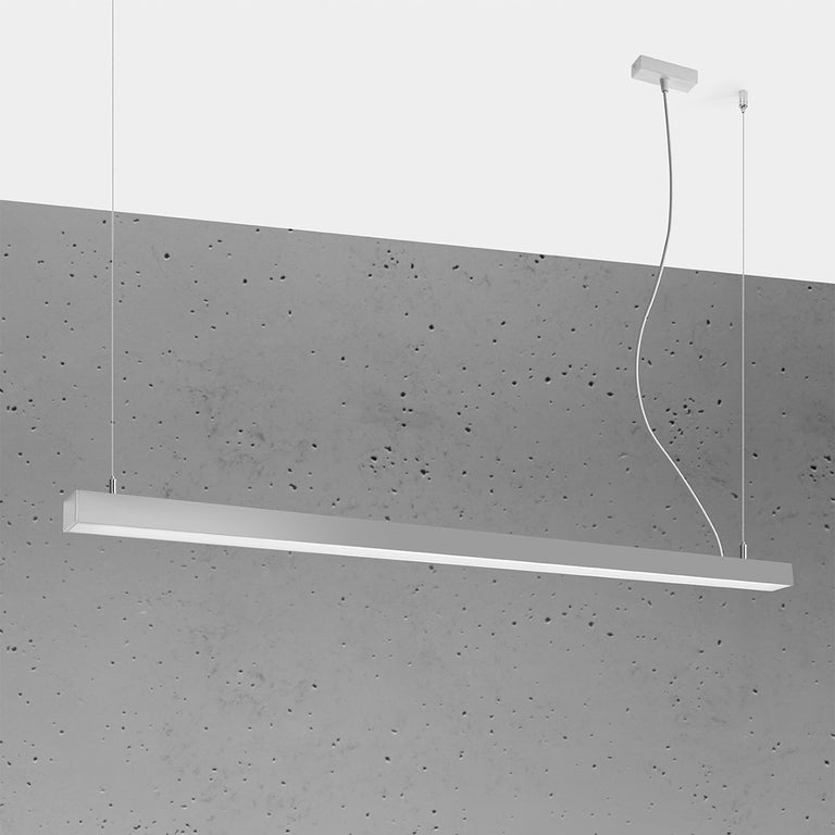 Sollux Lighting Pendant Lamp PINNE 150 Grey