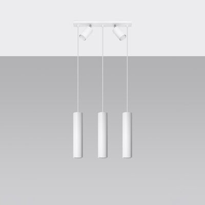 Sollux Lighting Pendant Lamp RING 3 White