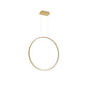 Minimalist chandelier Sollux Lighting Pendant Lamp RIO 78 Golden
