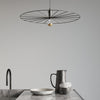 Sophisticated Pendant Light Fitting SIRKEL 60 Black
