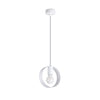 White pendant light fixture Sollux Lighting Pendant Lamp TITRAN 1