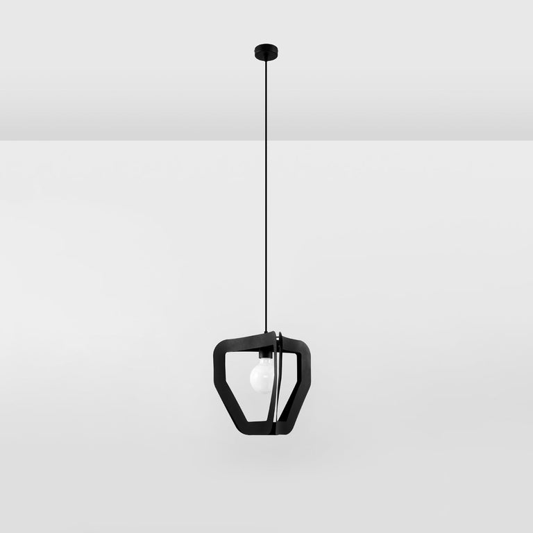Sollux Lighting Pendant Lamp TRES Black