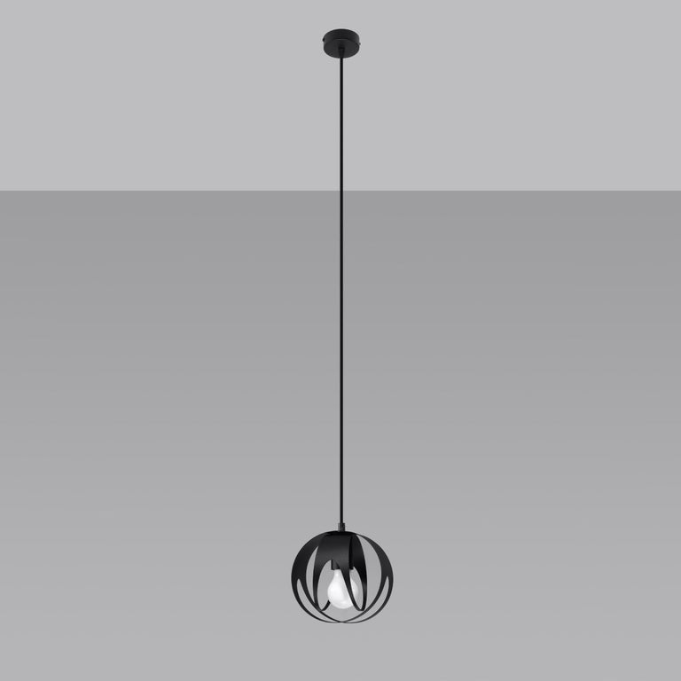 Sollux Lighting Pendant Lamp TULOS 1 Black