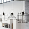 Stylish pendant ceiling lights Sollux Lighting Pendant Lamp ANATA black for modern interiors