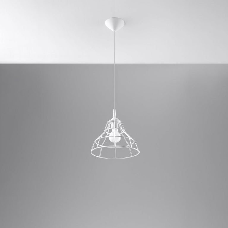 Sollux Lighting Pendant Lamp ANATA White