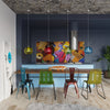 Kitchen pendant lighting Sollux Lighting Pendant Lamp Sollux graphite