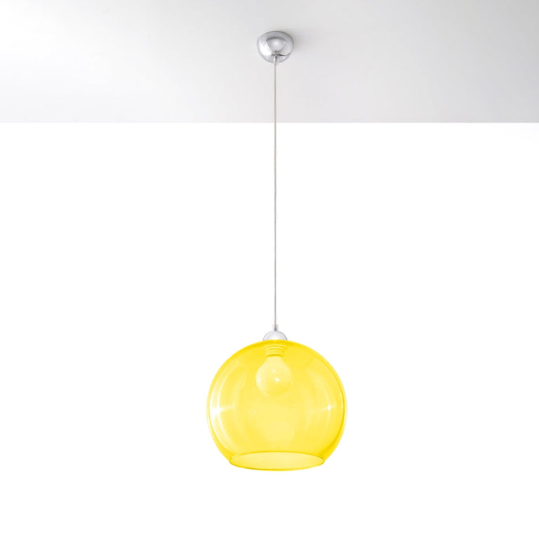 Sollux Lighting Pendant Lamp Sollux Yellow