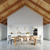 Stylish Sollux Lighting Pendant lamp CASCO white/natural wood