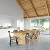 Contemporary Sollux Lighting  Pendant lamp CASCO white/natural wood