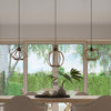 Modern pendant lighting in natural wood Pendant lamp MANDELINO natural wood