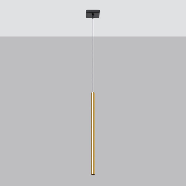 Sollux Lighting Pendant Lamp PASTELO 1 Polished Gold