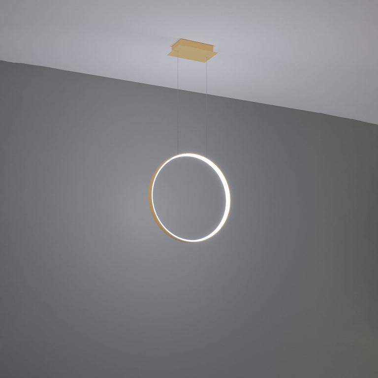 Sollux Lighting Pendant Lamp RIO 55 Golden LED 4000K