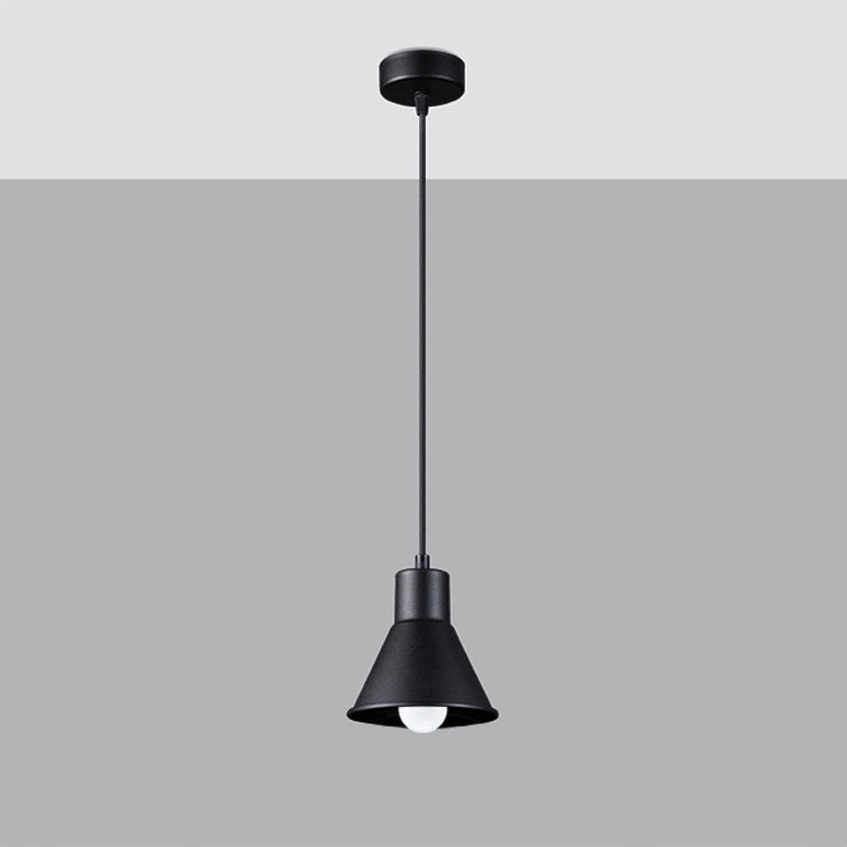 Sollux Lighting Pendant Lamp TALEJA 1 Black [E27]