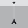 Ceiling light fixture Sollux Lighting Pendant lamp TALEJA 1 black [E27]