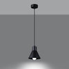 Hanging lights Sollux Lighting Pendant lamp TALEJA 1 black [E27]