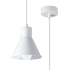 Pendant light Sollux Lighting Pendant Lamp TALEJA 1 White E27 for kitchen
