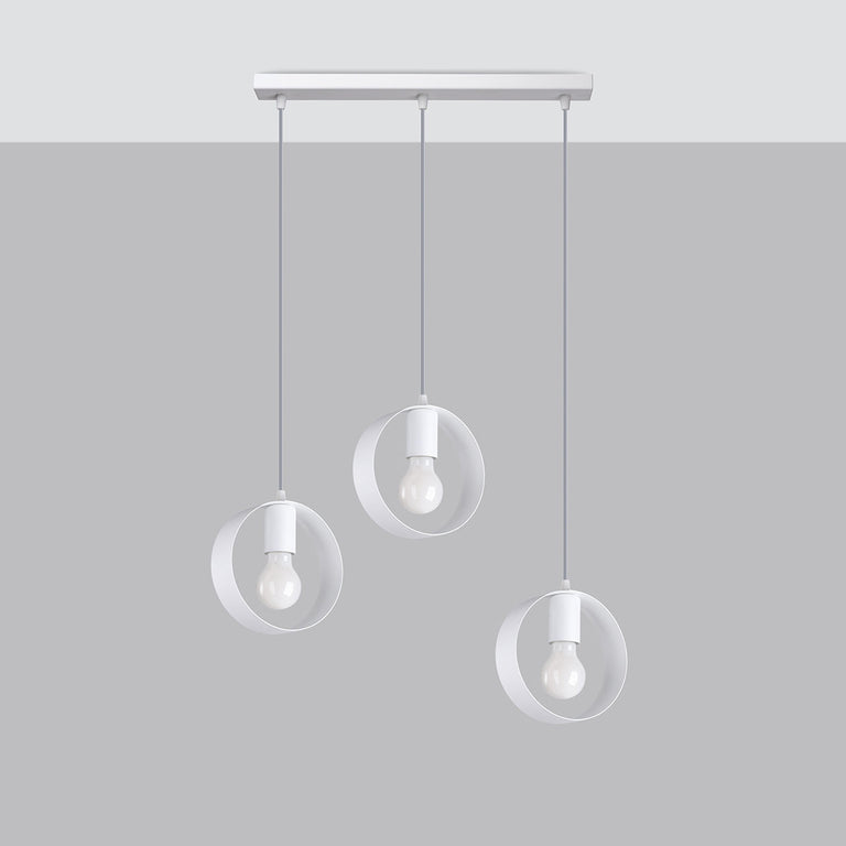 Sollux Lighting Pendant Lamp TITRAN 3 White