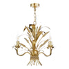 Phaedra 3 Light Pendant Gold picture on the white background
