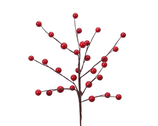 Christmas decoration pick foam berries for festive decor