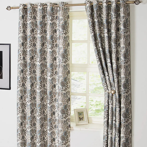 Pomegranate Wedgewood Curtains life style picture