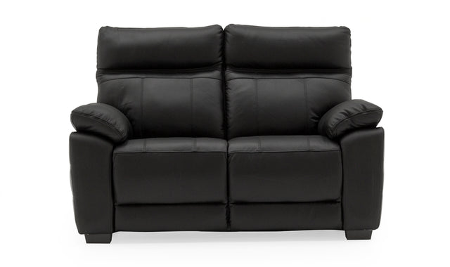 Positano 2 Seater Fixed Sofa Black