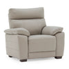 Enjoy ergonomic support with this comfortable armchair.