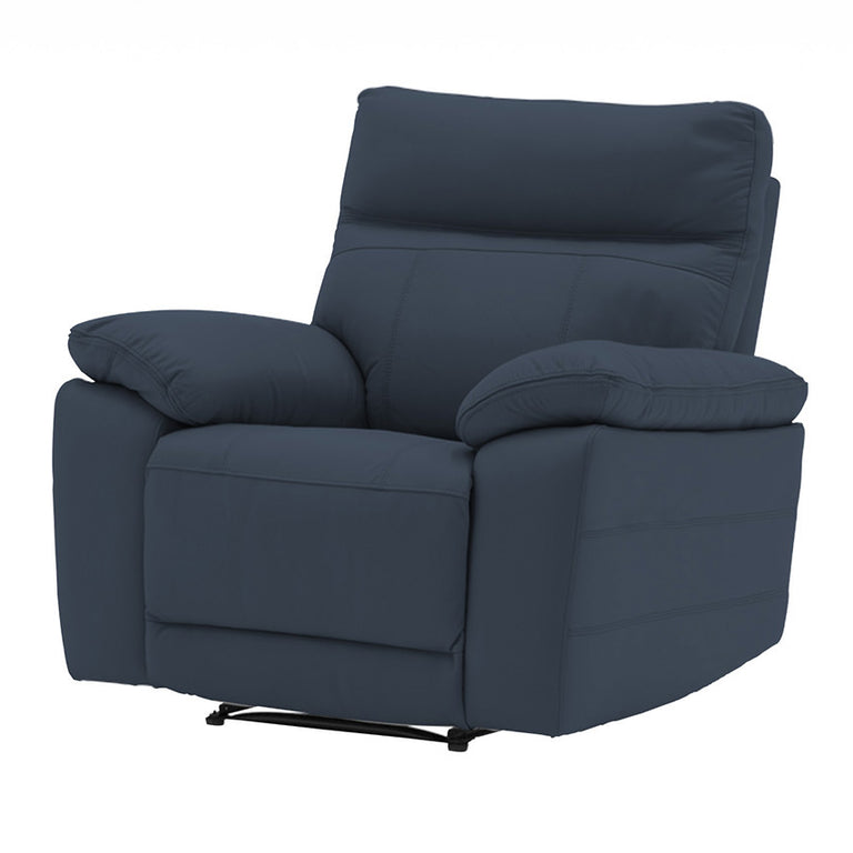 Positano Recliner Chair Indigo Electric