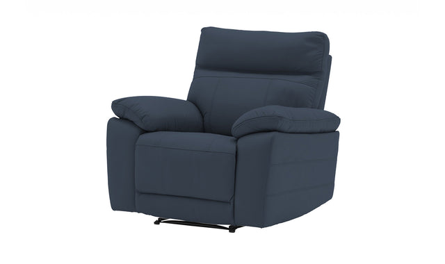 Positano Recliner Chair Indigo Electric