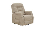 Prescot Electric Lift & Rise Recliner Chair Oatmeal with electric dual motor system