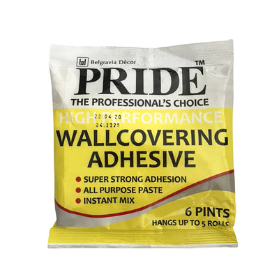 Pride Wallcovering Adhesive 6 Pints