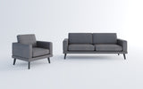 corner sofa Primavera Cadiz in leather