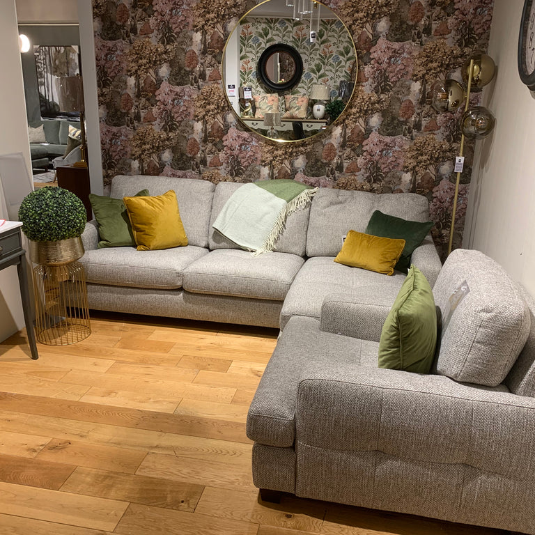 Elliot Corner Sofa Set with Armchair | Modern Living Room Furniture