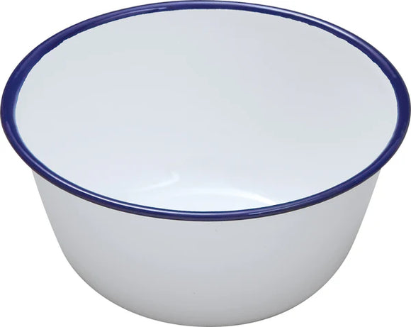 Dishwasher-safe pudding basin for kitchen and household tasks.
