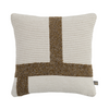 Scatterbox Cushion Reeve Natural Tobacco 50 x 50 cm front view picture on the white background