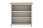 Grey hand-painted frame low bookcase - Contemporary storage solution