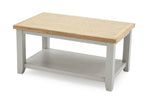 Solid and Semi-Solid Oak Wood Coffee Table