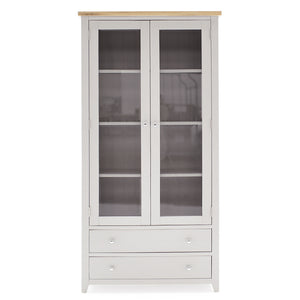 Stylish Contemporary Oak Display Cabinet