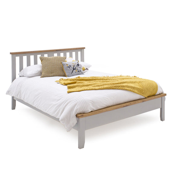 Elegant Oak tops on the double bed for a touch of sophistication
