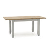 Extendable dining table in grey oak – Ricco Table