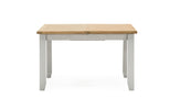 Grey hand-painted dining table for any occasion