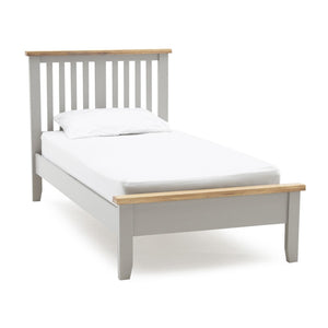 Stylish single bed in grey oak – Ricco Single Bed