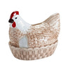 Egg Holder Rise & Shine Hen Nest for kitchen storage
