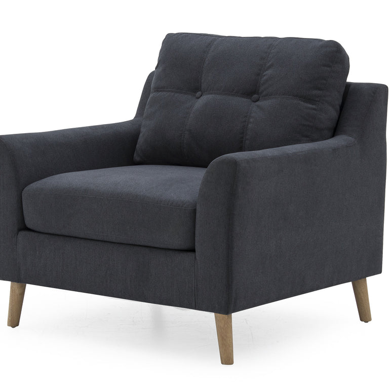 Rivera Armchair Charcoal