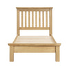 Riverdale Oak 4ft Small Double Bed front view picture